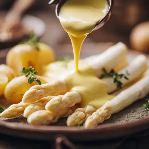 Blitz-Hollandaise Sauce – cremig, buttrig und schnell zubereitet