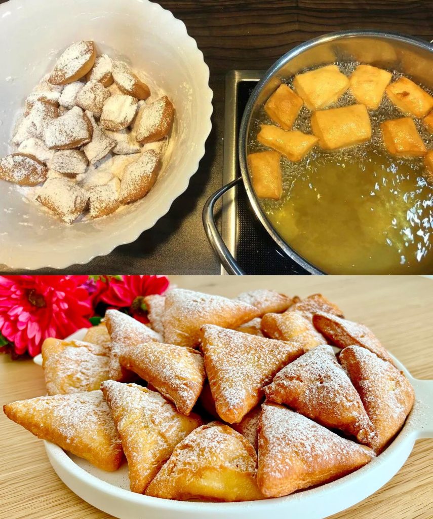 Schmecken vieeeeel besser als die won weihnachtsmarkt, Kräppelchen