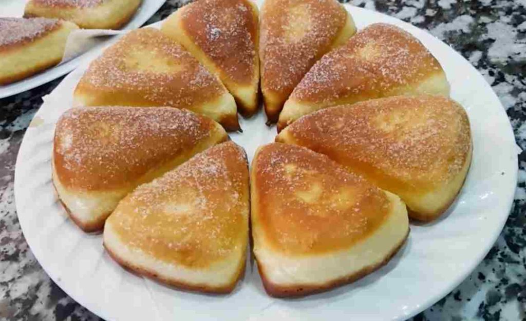 Quarkfächer mit Zimtzucker aus der Pfanne !