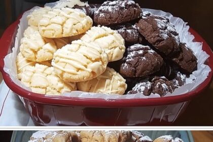 Puddingplätzchen, die schnellsten Plätzchen mit nur 4 Zutaten