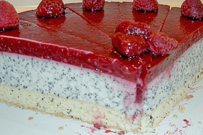 Himbeer – Mohn – Torte
