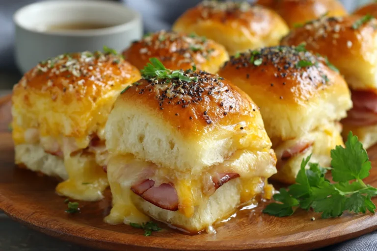 Baked Ham and Cheese Sliders Recipe