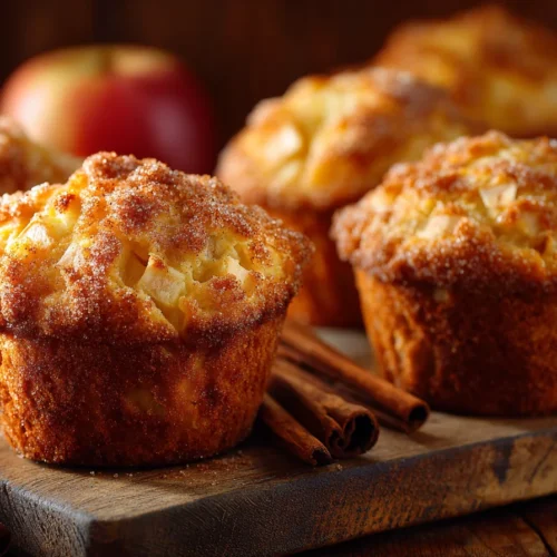 Cinnamon Sugar Apple Muffins Rezept 2 Cinnamon Sugar Apple Muffins