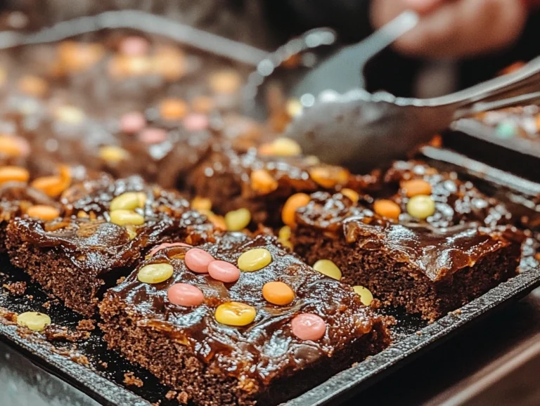 Copycat Cosmic Brownies Rezept Ein nostalgischer süßer Genuss!