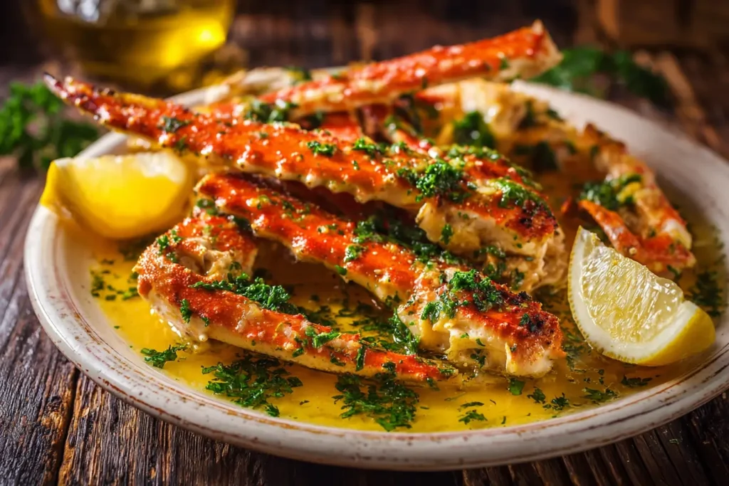 Crab Legs with Garlic Butter Sauce Recipe Rezept 1 Crab Legs with Garlic Butter Sauce Recipe 2