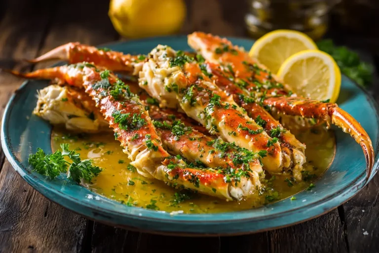 Crab Legs with Garlic Butter Sauce Recipe