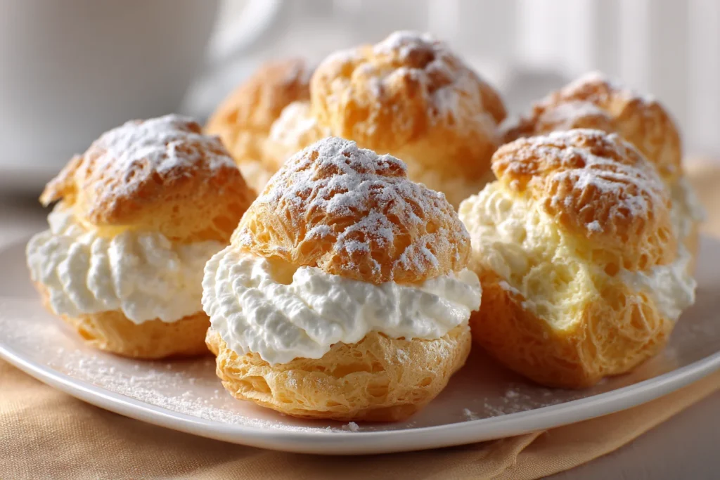 Cream Puffs Recipe : A Sweet, Airy Delight for All Occasions Rezept 1 Cream Puffs Recipe 2