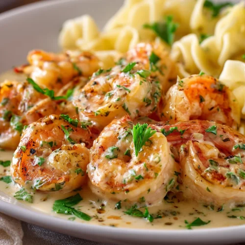 Creamy Garlic Shrimp Recipe Rezept 2 Creamy Garlic Shrimp Recipe