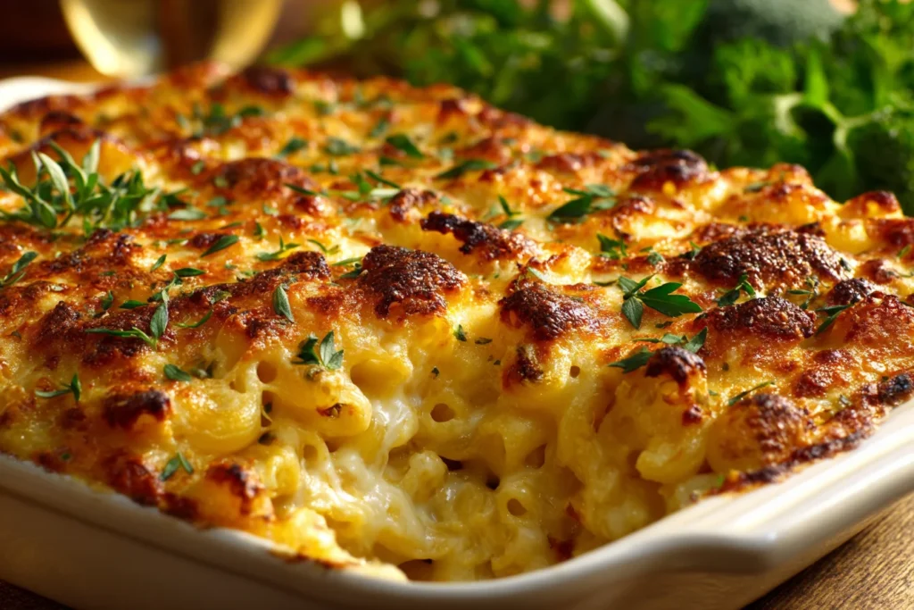 Creamy Homemade Baked Mac and Cheese