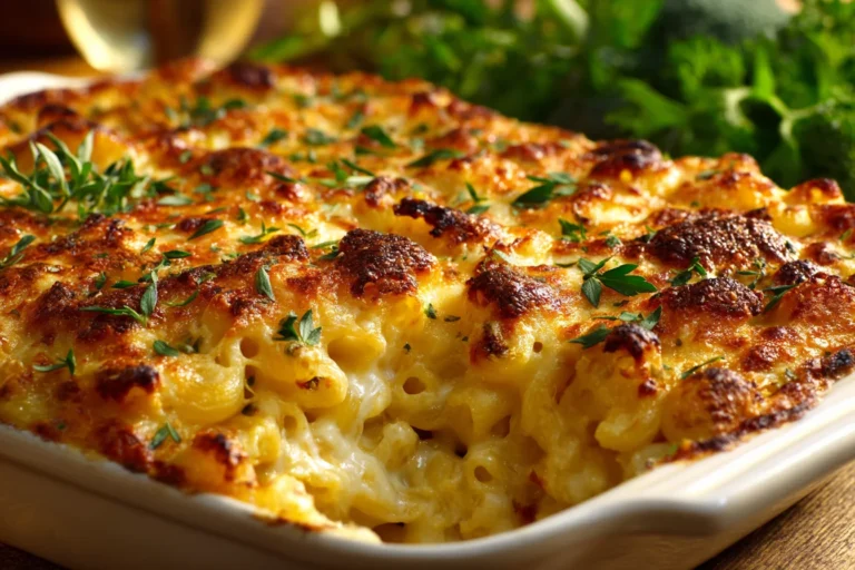 Creamy Homemade Baked Mac and Cheese