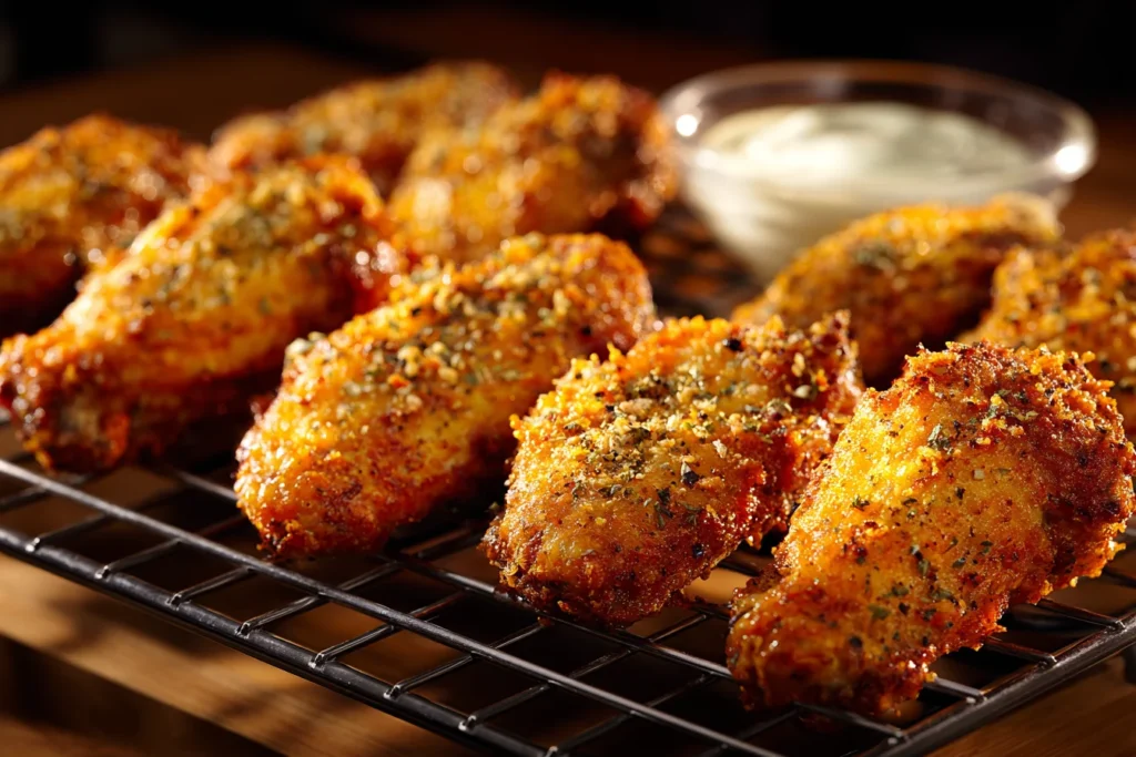 Crispy Baked Chicken Wings Recipe Rezept 1 Crispy Baked Chicken Wings Recipe 2