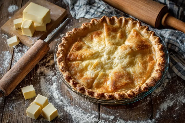 Easy Flaky Butter Pie Crust Recipe
