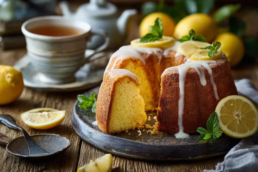 Einfacher Zitronenkuchen 2
