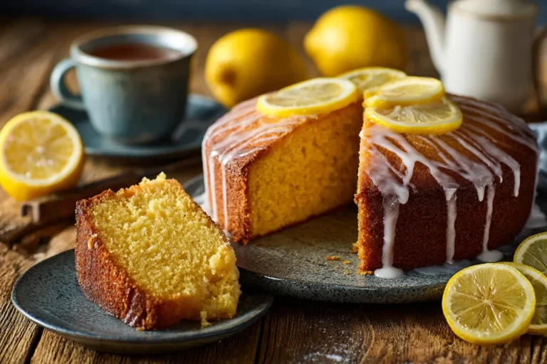 Einfacher Zitronenkuchen