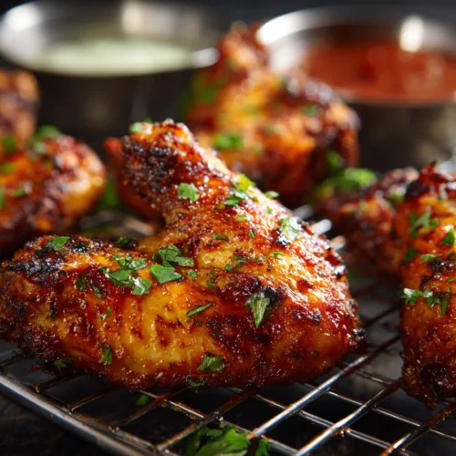 Extra Crispy Baked Chicken Wings Recipe Rezept 2 Extra Crispy Baked Chicken Wings Recipe
