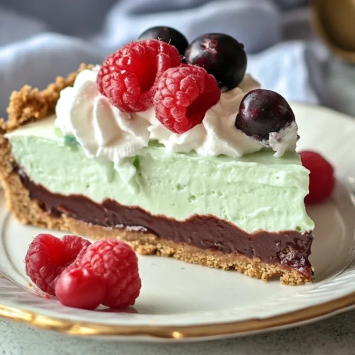 Feiere mit einem Stück Shamrock Shake Pie Rezept 2 Feiere mit einem Stück Shamrock Shake Pie