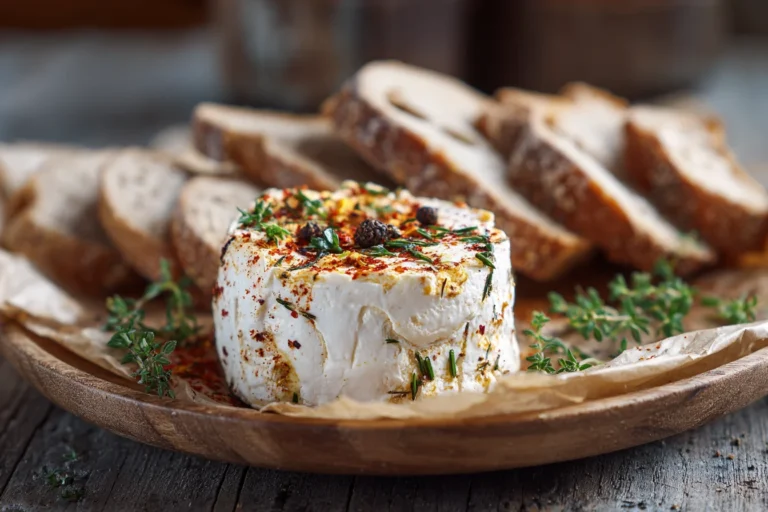 Geräucherter Frischkäse