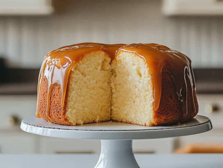 Kentucky Butter Cake mit gesalzenem Karamell
