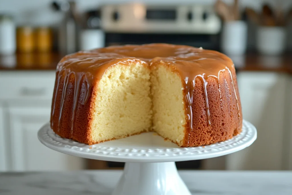 Kentucky Butter Cake mit gesalzenem Karamell 2