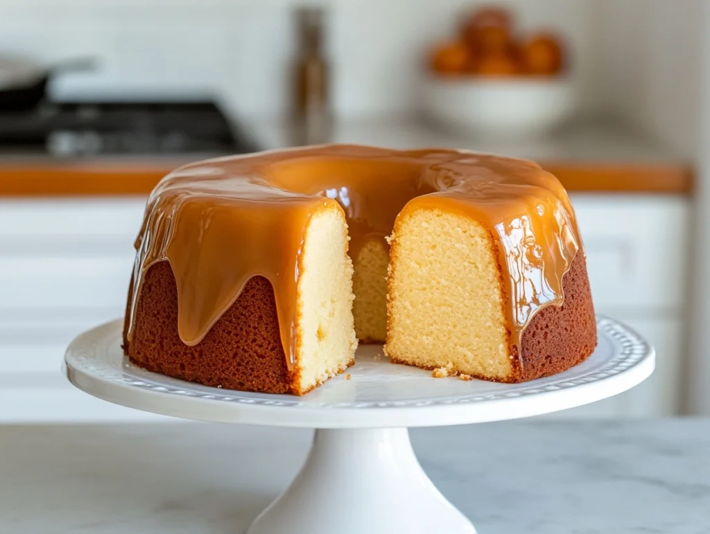 Kentucky Butter Cake mit gesalzenem Karamell Rezept 1 Kentucky Butter Cake mit gesalzenem Karamell 2