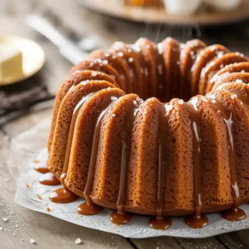 Kentucky Butter Cake mit gesalzenem Karamell Rezept 2 Kentucky Butter Cake mit gesalzenem Karamell