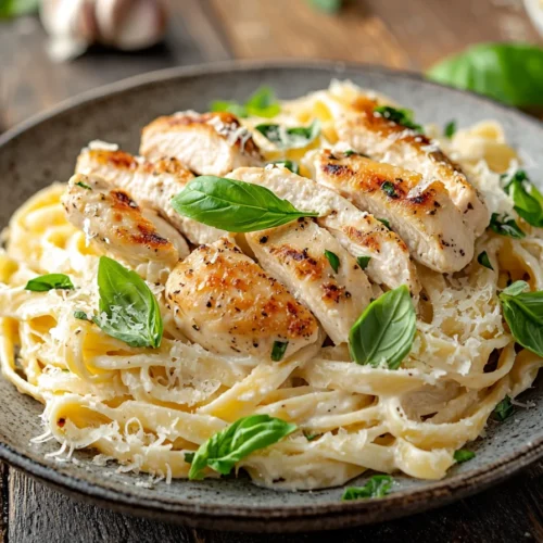 Knoblauch Parmesan Hähnchen Pasta Rezept 2 Knoblauch Parmesan Hähnchen Pasta 2