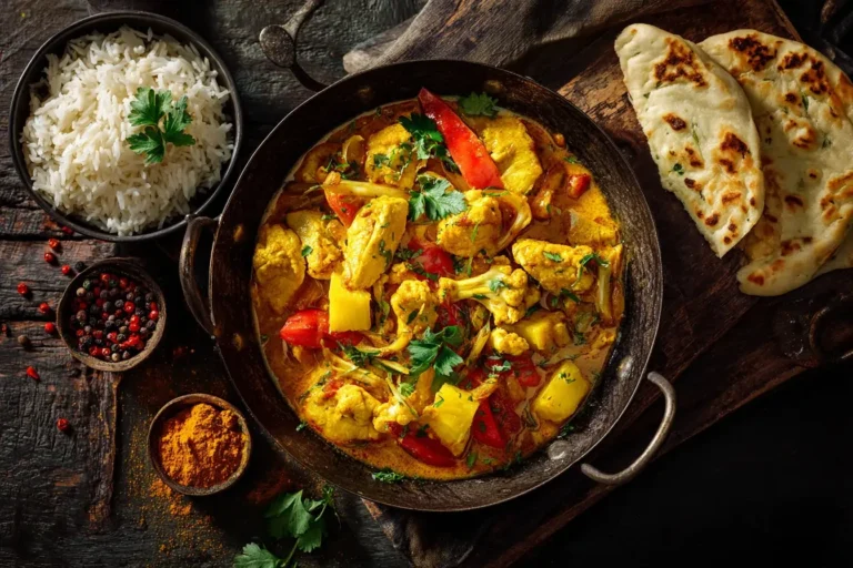 Madras Curry mit Ananas Rezept