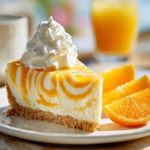 No-Bake Orange Creamsicle Cheesecake Recipe Rezept 2 No-Bake Orange Creamsicle Cheesecake Recipe