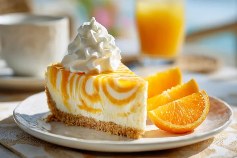 No-Bake Orange Creamsicle Cheesecake Recipe