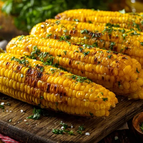Oven Roasted Corn on the Cob Recipe Rezept 2 Oven Roasted Corn on the Cob Recipe
