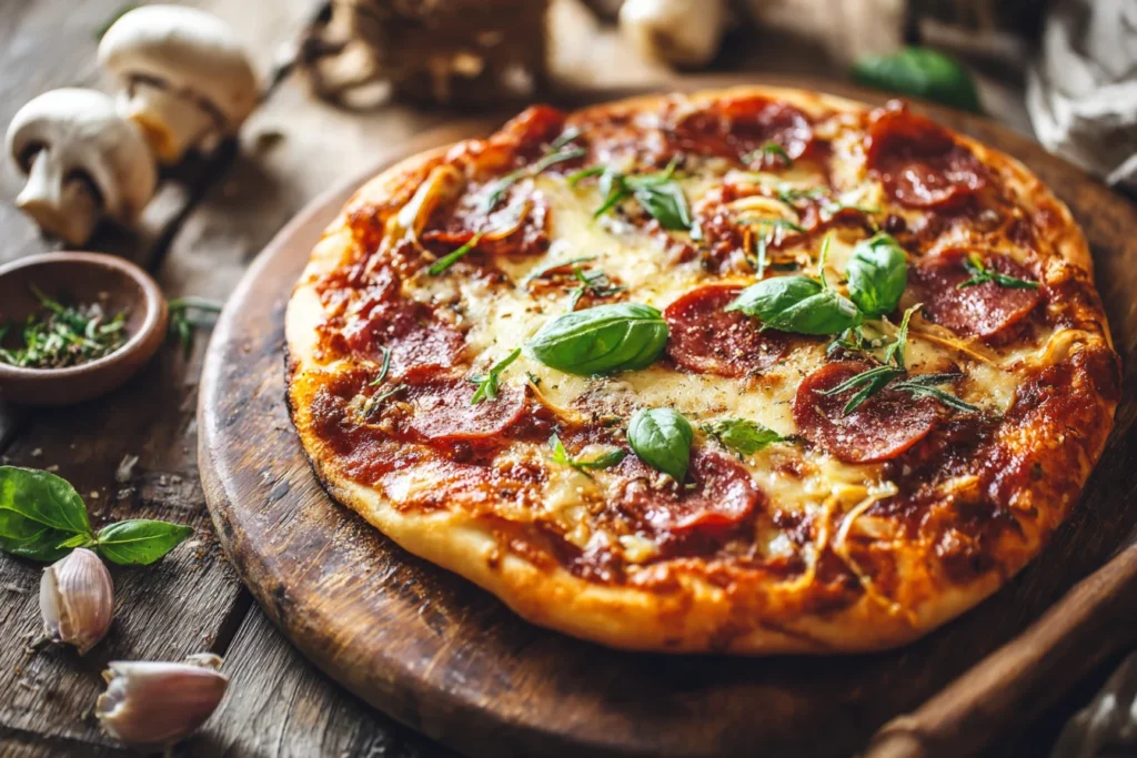 Pizza selber machen – Grundrezept Rezept 1 Pizza selber machen – Grundrezept 2