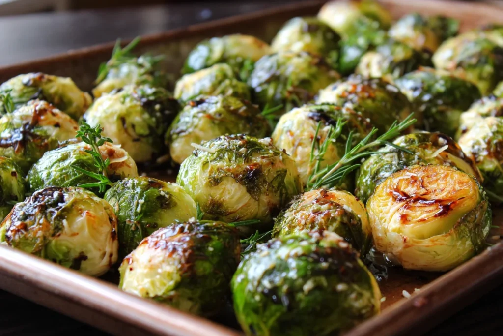 Roasted Brussels Sprouts Recipe Rezept 1 Roasted Brussels Sprouts Recipe 2