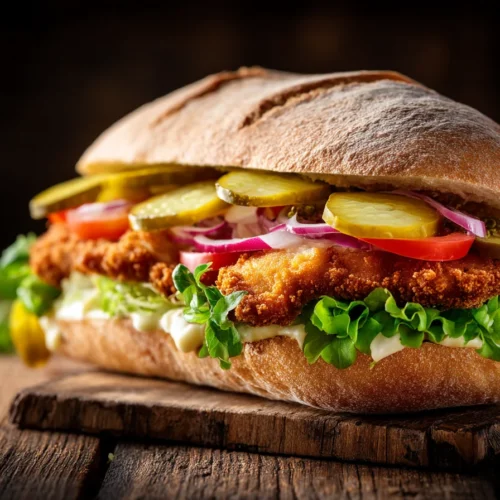 Schnitzel-Sandwich Rezept Rezept 2 Schnitzel-Sandwich Rezept