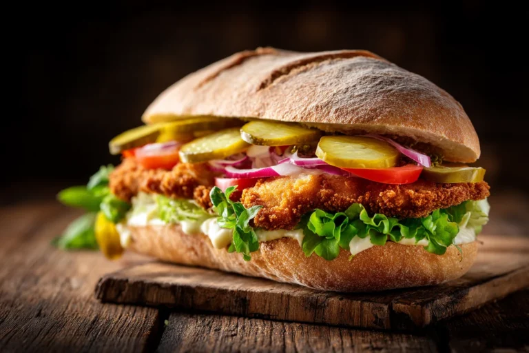 Schnitzel-Sandwich Rezept