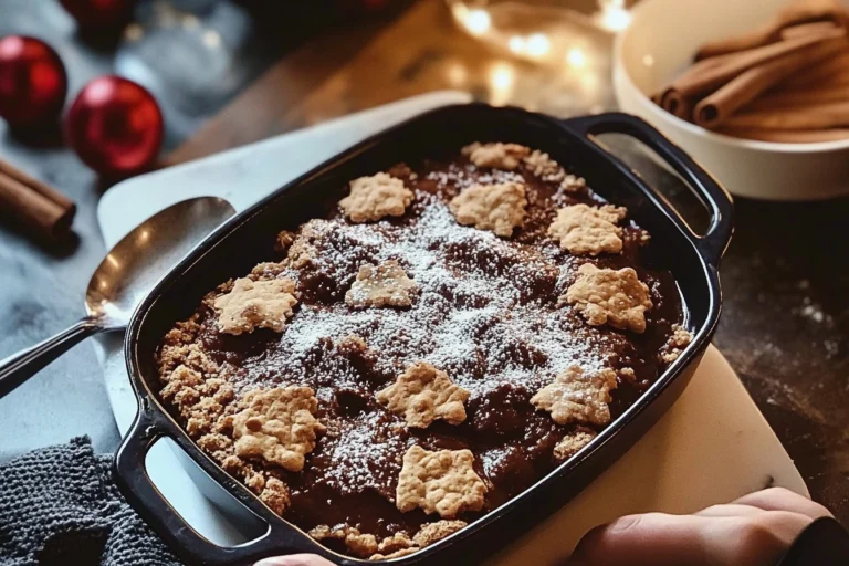 Südstaaten Schokoladen Cobbler