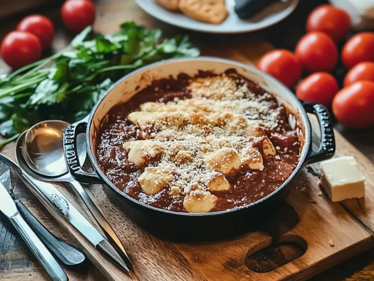 Südstaaten Schokoladen Cobbler