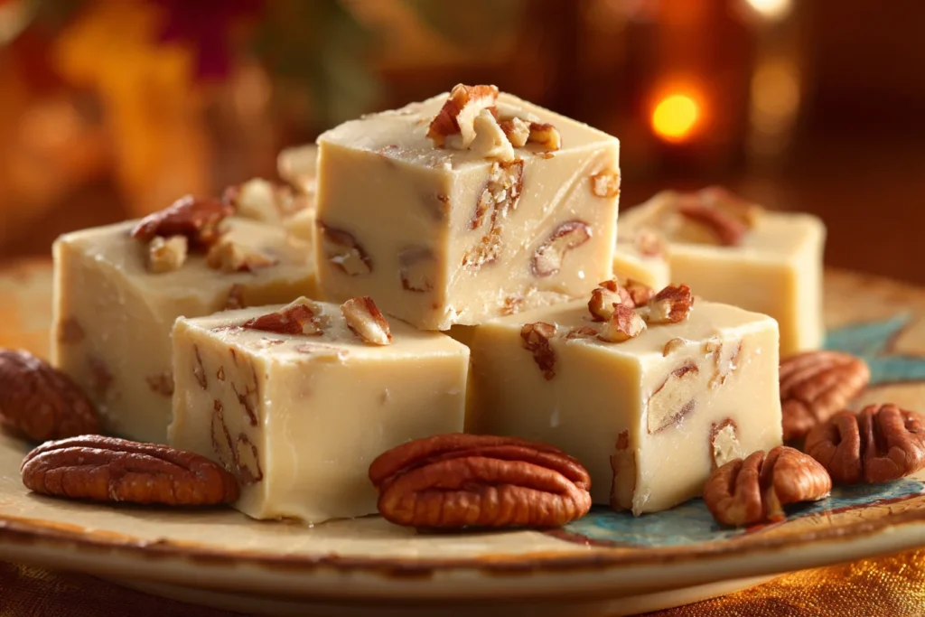 White Chocolate Caramel Pecan Fudge Recipe Rezept 1 White Chocolate Caramel Pecan Fudge Recipe 2