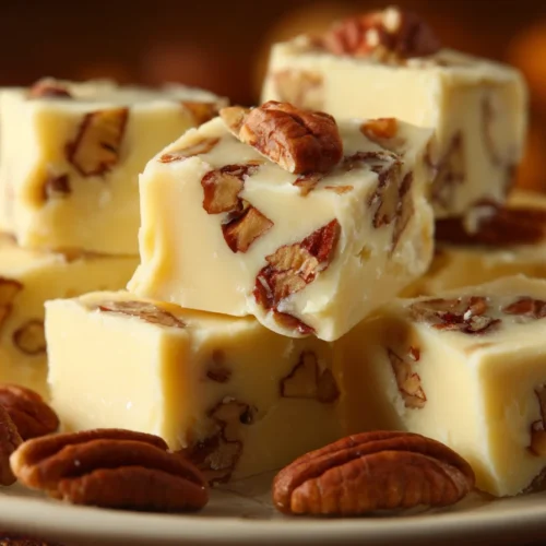 White Chocolate Caramel Pecan Fudge Recipe Rezept 2 White Chocolate Caramel Pecan Fudge Recipe