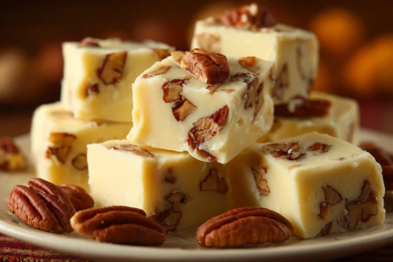 White Chocolate Caramel Pecan Fudge Recipe