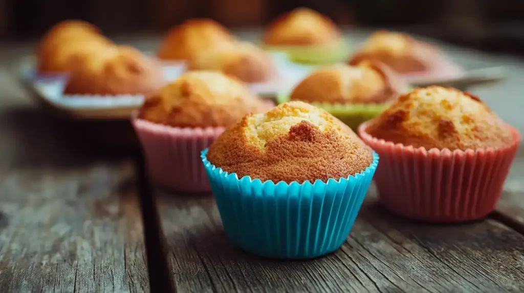 Muffins Grundrezept mit Beeren und Schokolade als Variation