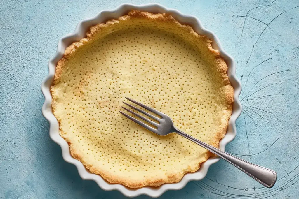 Quiche-Teig Grundrezept – Der perfekte Mürbeteig für herzhafte Tartes & Quiches Frisch gebackener Quiche-Teig Grundrezept Mürbeteig in einer Tarteform, goldbraun und knusprig