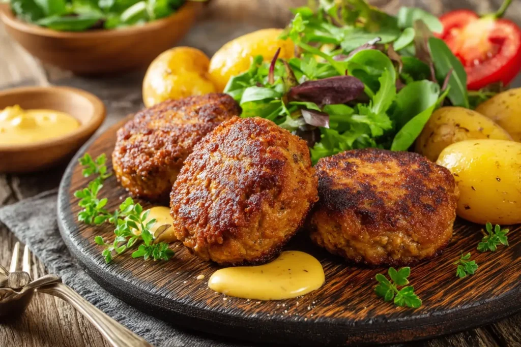 German Hamburgers (Frikadellen)