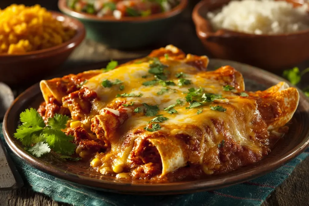 Mexikanische Enchiladas Überbacken Rezept