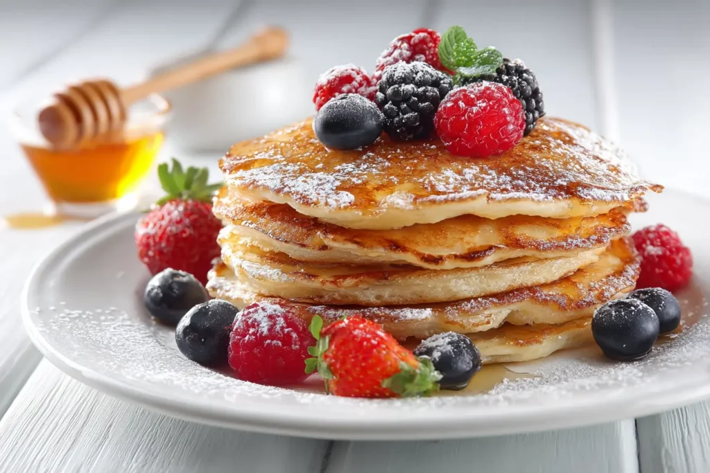 Pfannkuchen aus Maismehl Rezept Pfannkuchen aus Maismehl Rezept