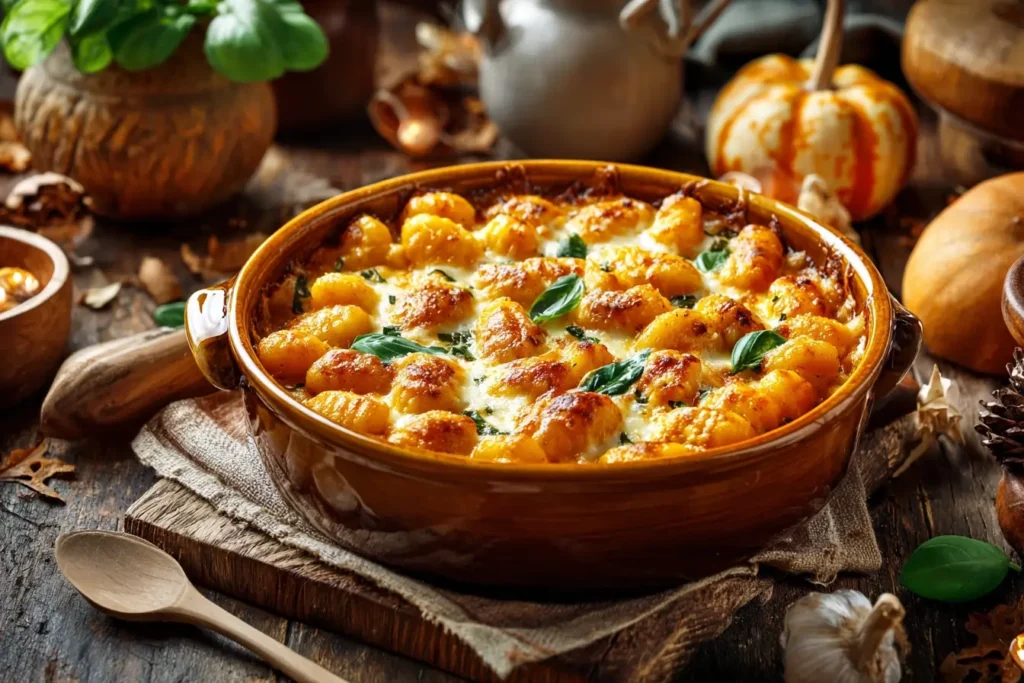 Saftiger Kürbis-Gnocchi-Auflauf Rezept