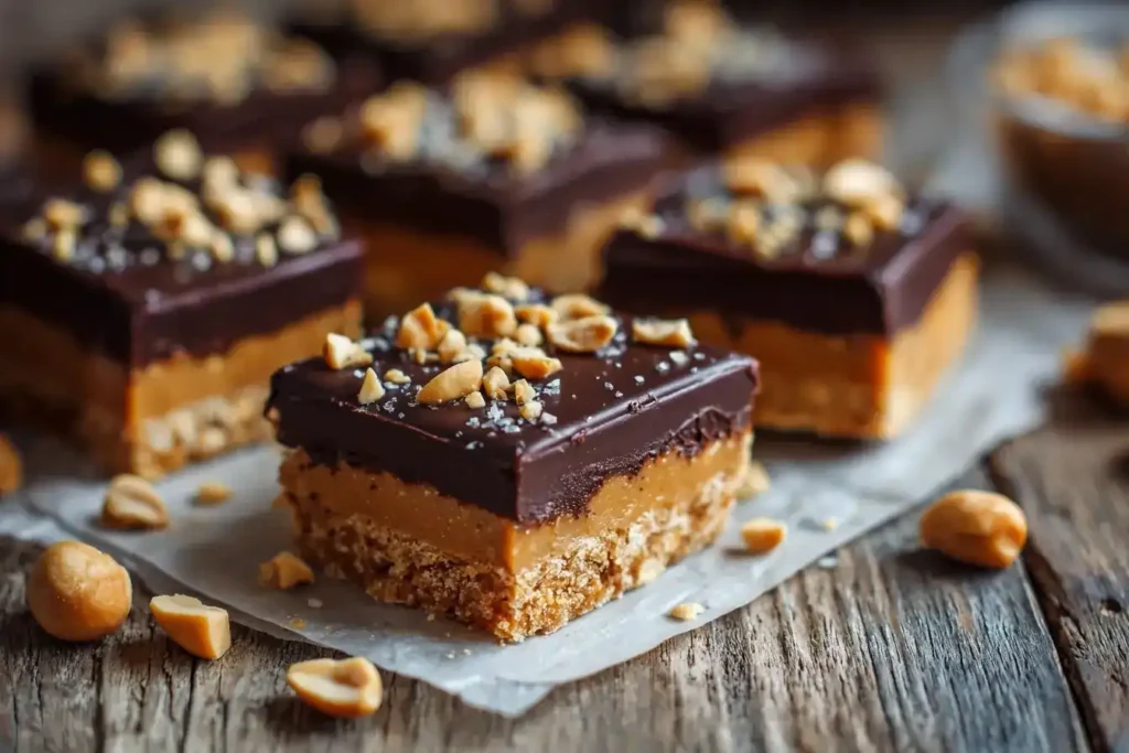Vegane Erdnussbutter-Riegel
