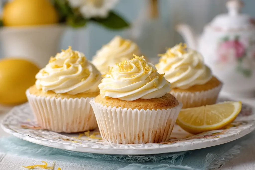 Zitronen-Cupcakes Rezept