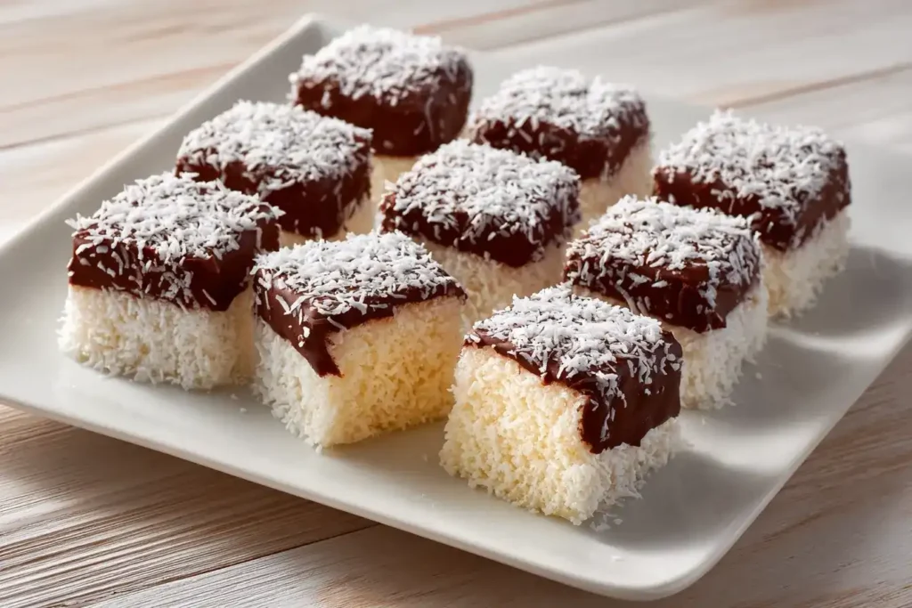 Lamingtons Australische Kuchenwürfel Rezept – Einfach & Lecker 2
