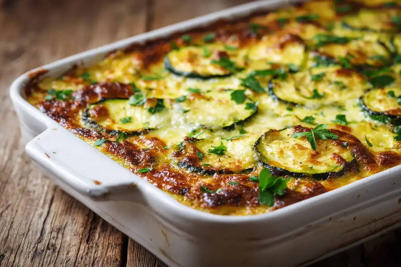 Schneller Zucchini-Auflauf mit Käse – Lecker & in 45 Minuten Schneller Zucchini-Auflauf mit Käse – Lecker & in 45 Minuten