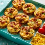 Pizzabites für die Brotdose frisch gebacken auf Backpapier